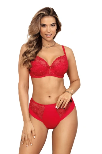 FLORENCE biustonosz semi soft B270 czerwony