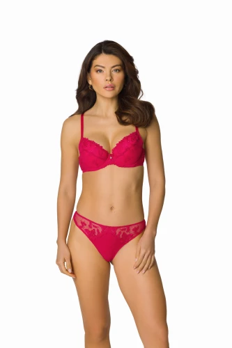 BRITNEY biustonosz Push-up B240 malina