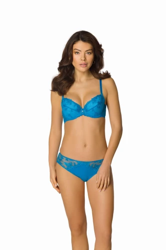 BRITNEY biustonosz Push-up B240 szafir